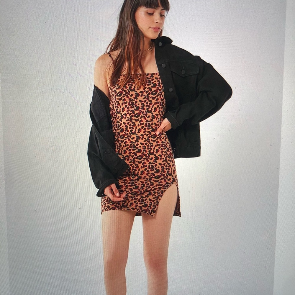 Motel Lucine Knit Mini Dress